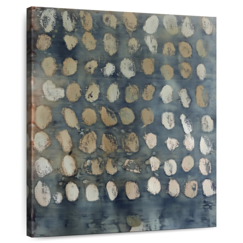 Weathered Dot Field, 10" H x 8" W