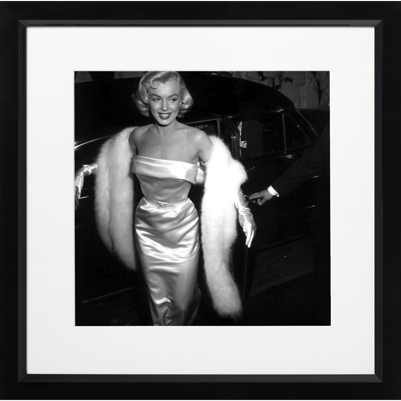 Marilyn Monroe At The Academy Awards 1958 - Print on Wood