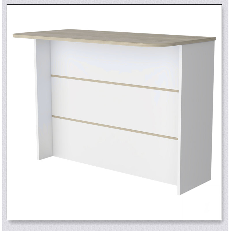 Light Pine 3-Tier Shelf Kitchen Island with Spacious Work Surface and Durable Construction for Enhanced Functionality