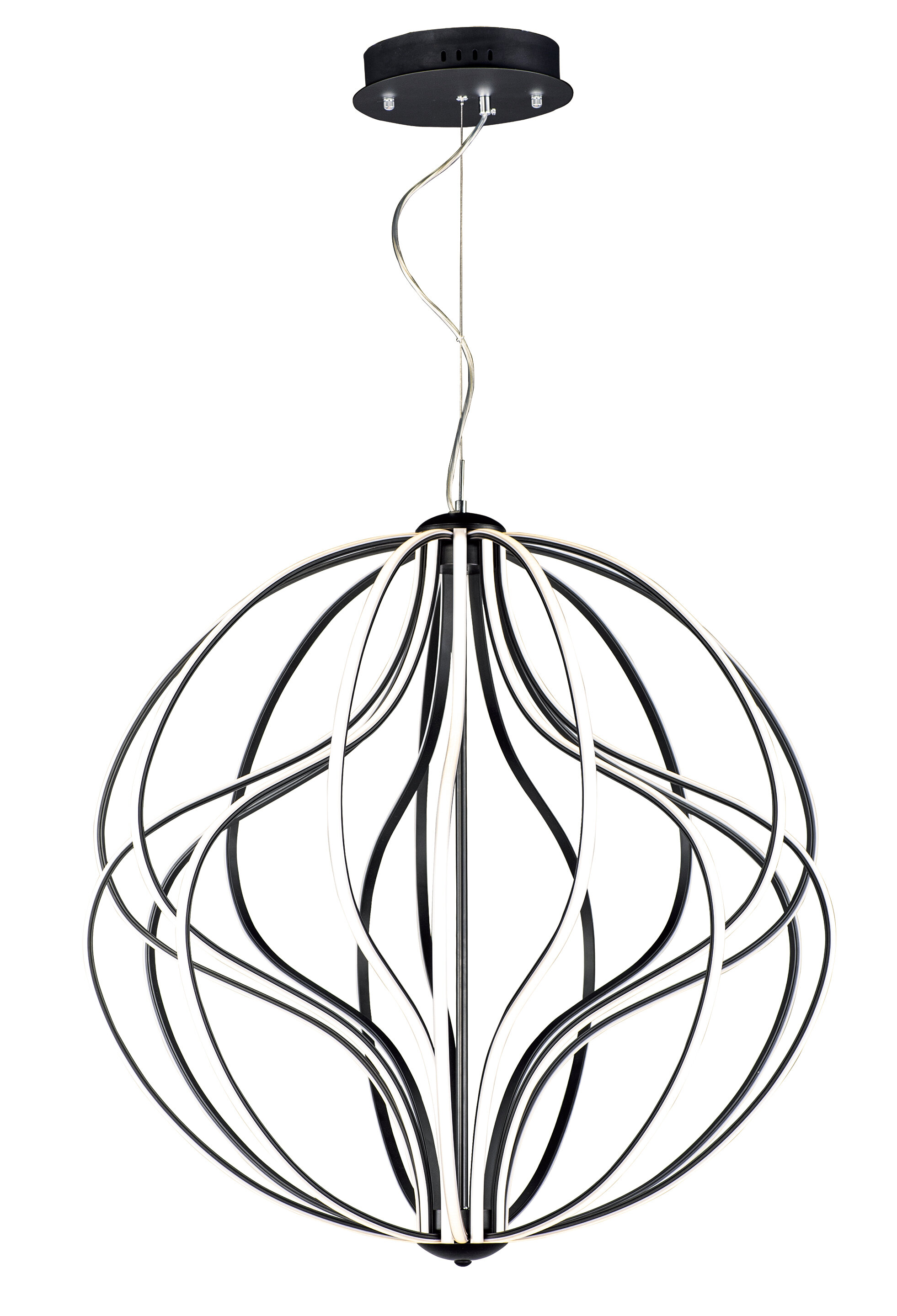 ET2 Aura 18 Light Dimmable LED Geometric Chandelier Wayfair