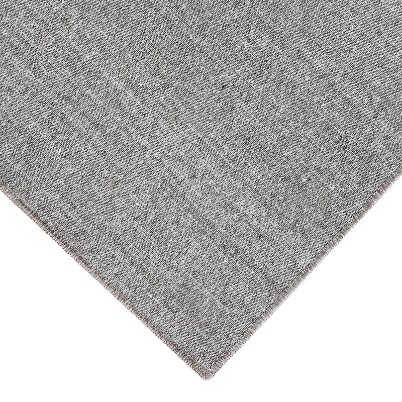 Ananya Synthetic Water Resistant Non-Skid Kitchen Mat, Brown/Cream