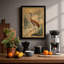 Heron at Dawn Coastal - Framed Print-204192077-204192081