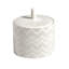Missoni Sugar Pot ZIG ZAG  White Diam. 3.3", H 3.5"