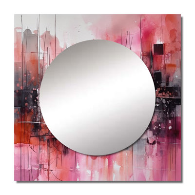 Milagrosa - Modern Midcentury Square Mirror Wall Art For Bathroom