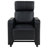 Kryton Upholstered Tufted Recliner Living Room Set Black