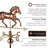 Jennette 36'' H Metal Animals Weathervane