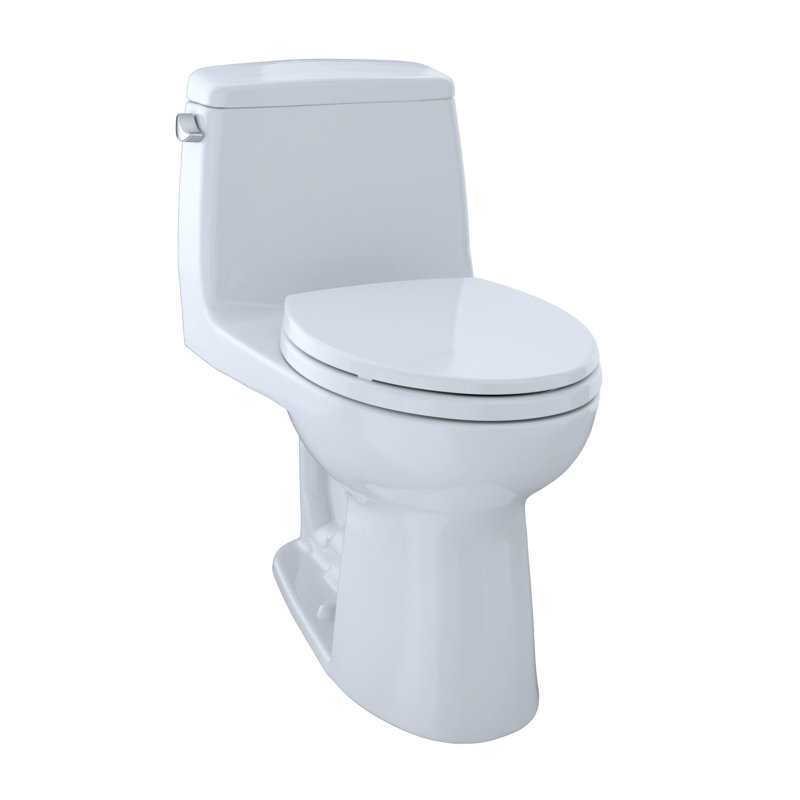 EcoMax Elongated One-Piece 1.28 GPF High-Efficiency Toilet in Bone