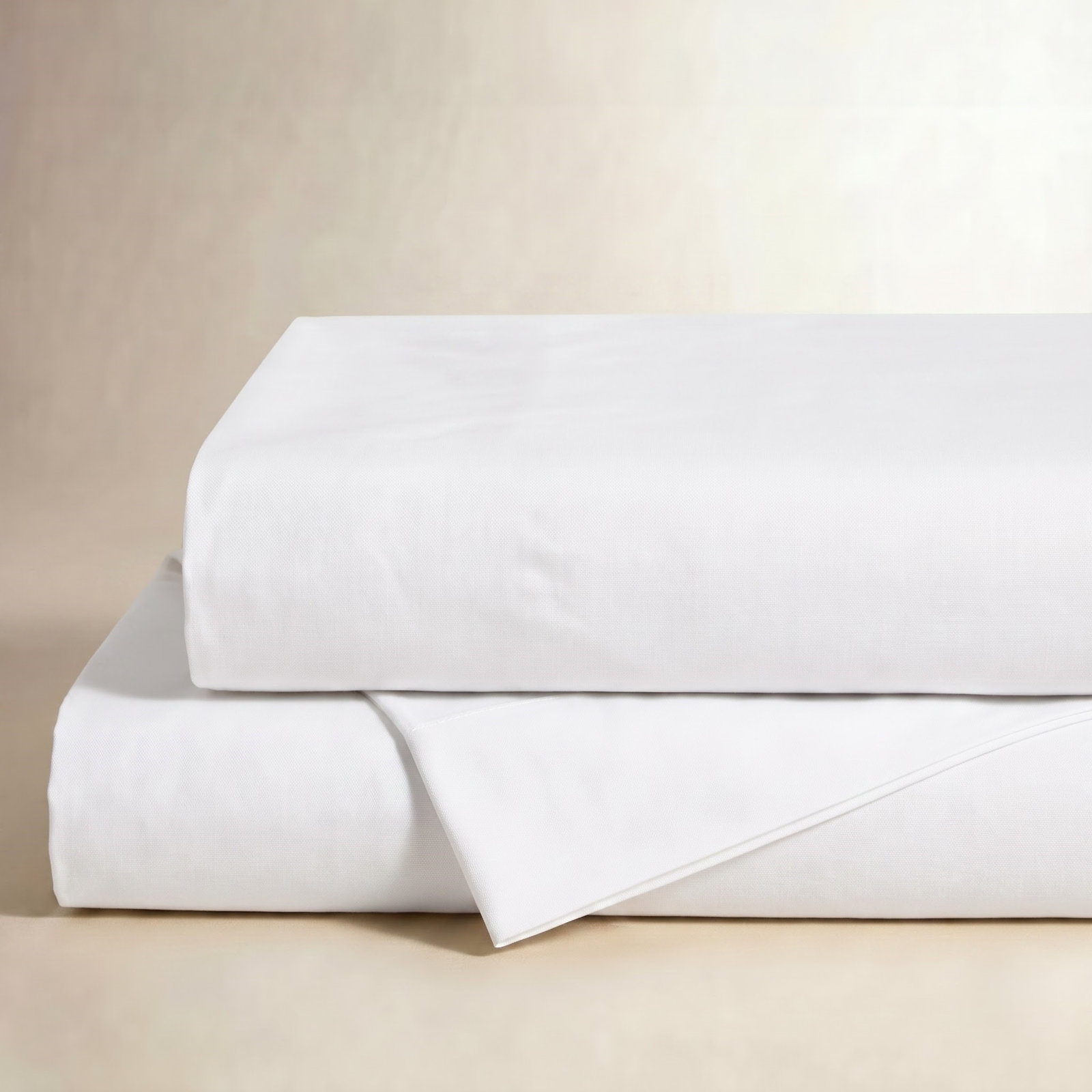 Cotton Flannel Sheet Set, Winter White, Twin with 1 Pillowcase