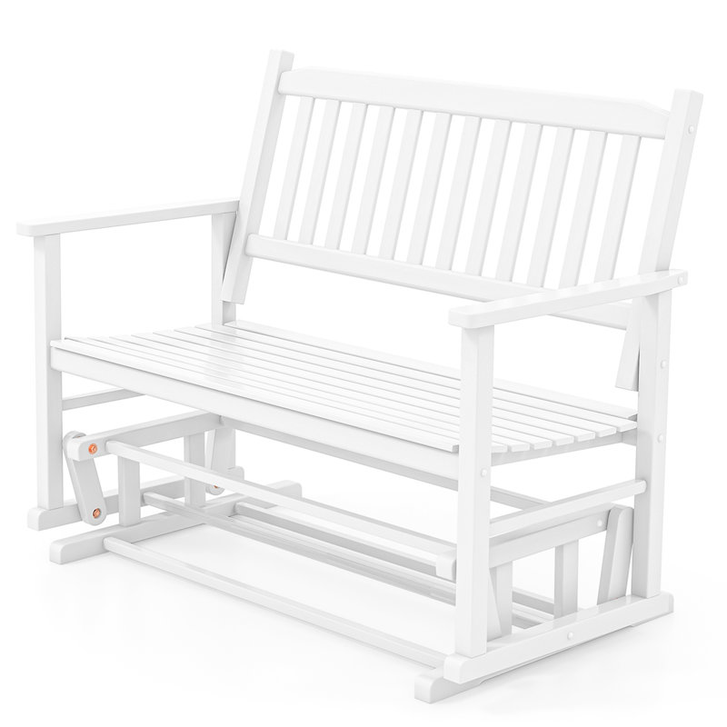 Banc oscillant en bois Geroline