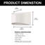 Applique murale en aluminium Elijuah-1299746970