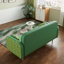 Canapé vert avec motif tulipe-1512931810