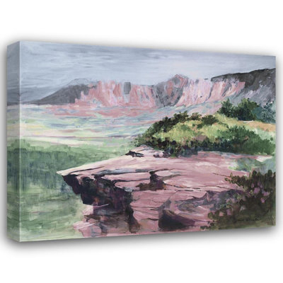 Astoria Grand Slivka, Jane Gallery Wrapped Canvas Art Titled: Quiet Colorful View