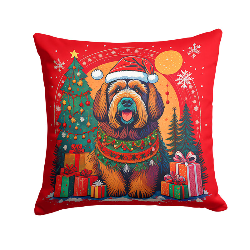Coussin décoratif intérieur / extérieur Enchanted Christmas, 14 po x 14 po