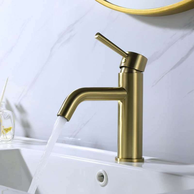 Single-Hole and Mounting / Installation Required -handle Bathroom Faucet