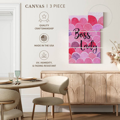 Tergel Boss Lady, typographie