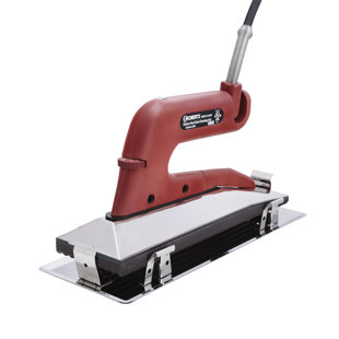 ROBERTS Deluxe Heat Bond Carpet Iron With Non-Stick, Grooved Base