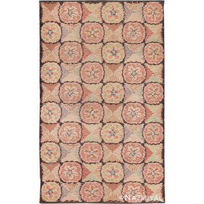 Magnifique tapis art déco rétro européen