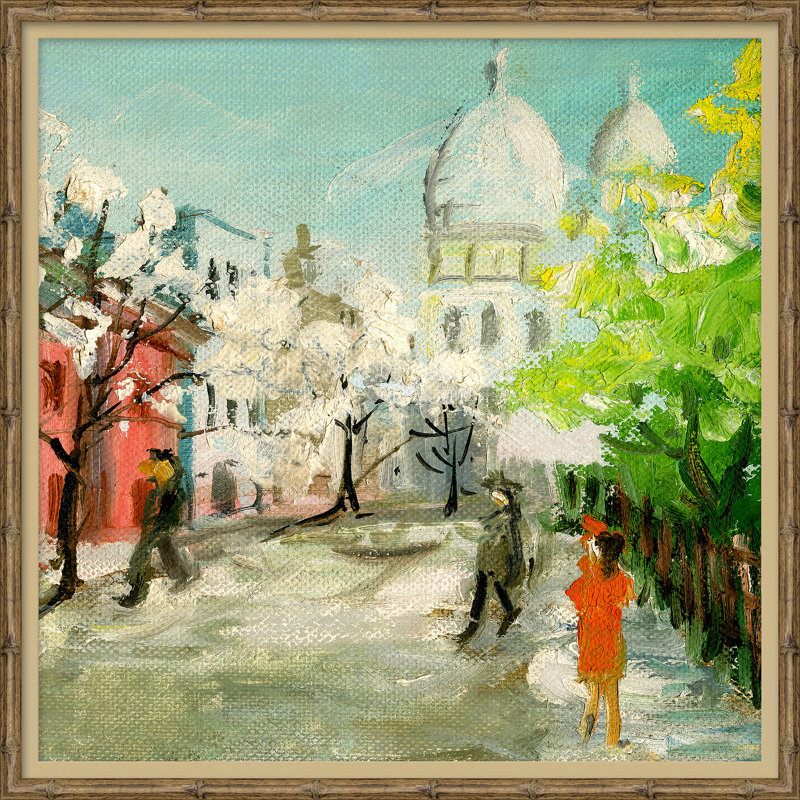 Paris Street Cityscape 1955 Giclee Print by Soicher Marin Archives