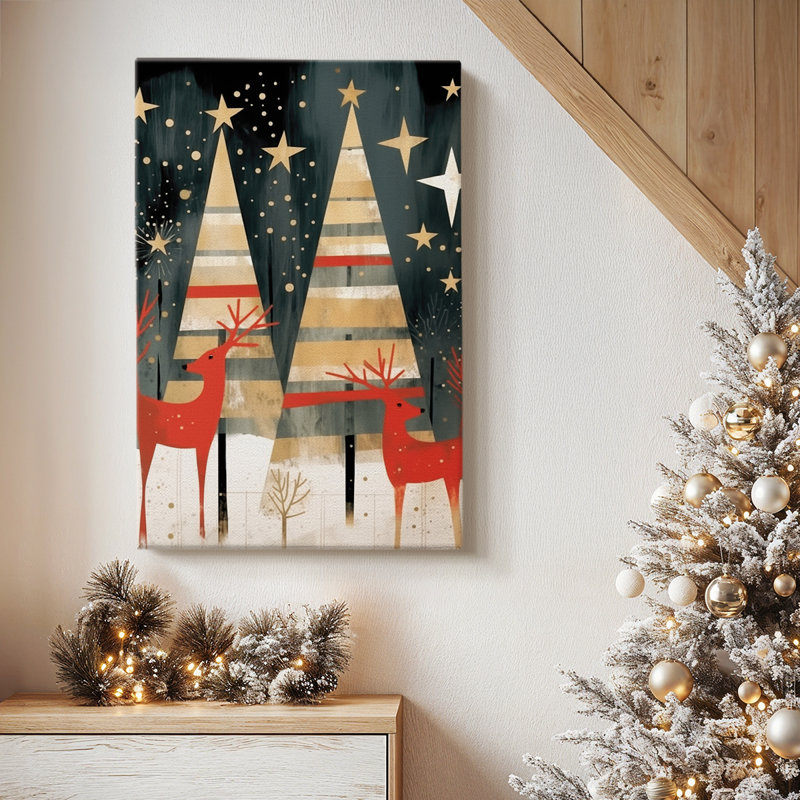 Bells of Warm Lantern, toile tendue avec châssis de qualité supérieure Carol, H 18 po x l 12 po