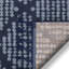 Loop-De-Loop Geometric Synthetic Area Rug-45293400