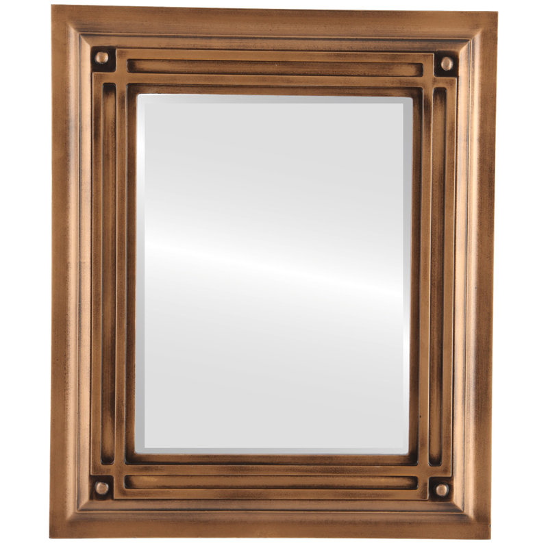 Miroir d’appoint biseauté côtier Pinter, 22 po x 18 po