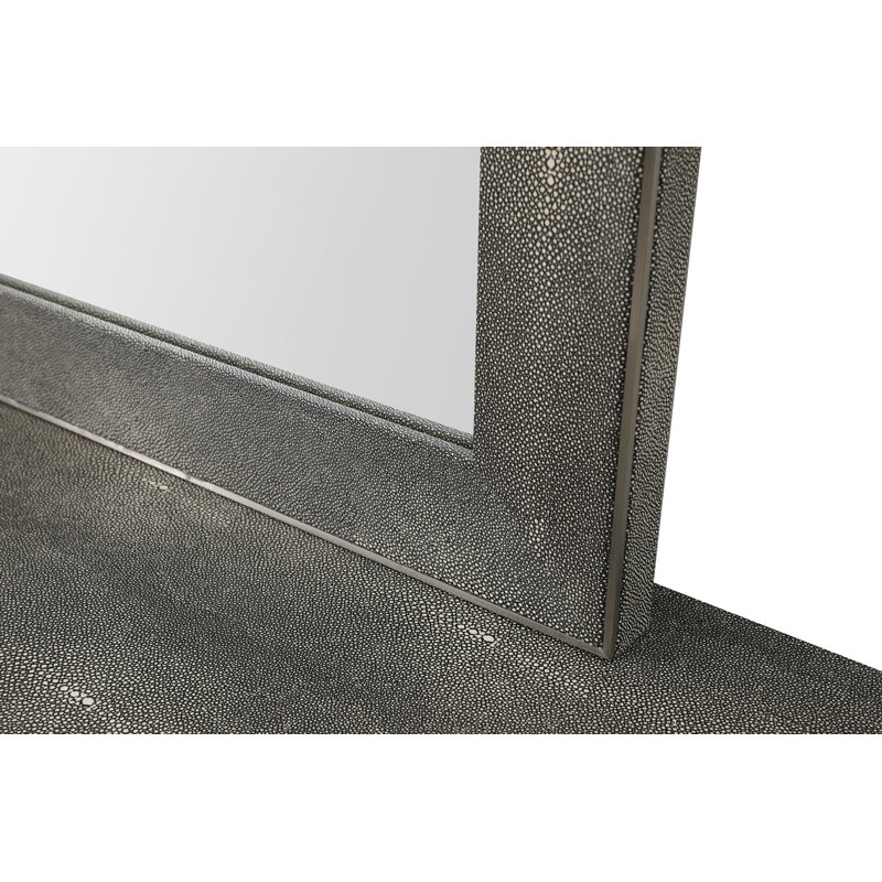 Antionett Engineered Wood Flat Wall Mirror