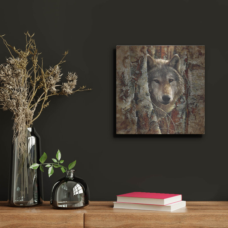 «Wolf Spirit» par Collin Bogle, H 12 po x l 12 po