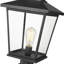 Tête de lanterne câblée à 1 lumière H 19,1 po Asuncion-821287327