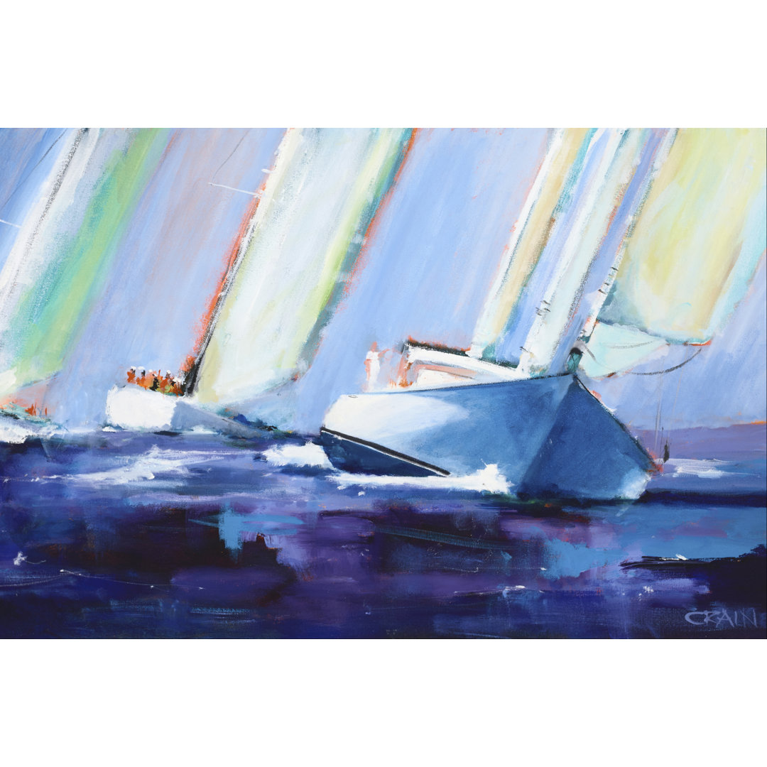 Beating II by Curt Crain - Wrapped Canvas Graphic Art