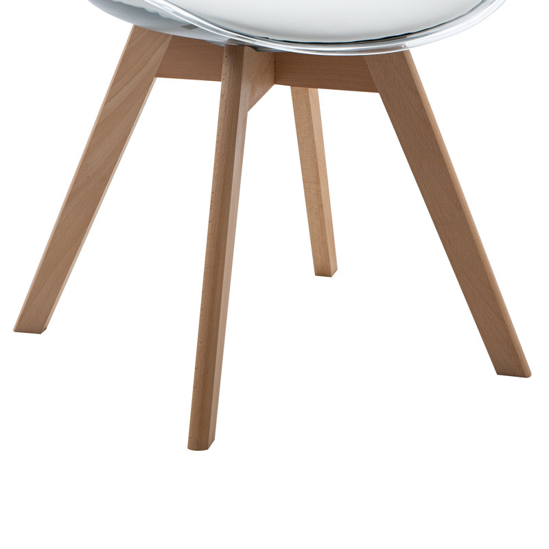 Fashank Side Chair, Clear