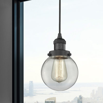Luminaire suspendu sphère 1 lumière Zarmayr