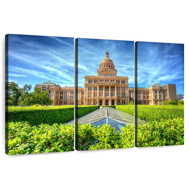 Texas Capitol, H 20 po x l 33 po