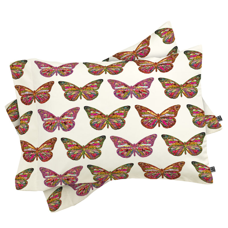 Butterflies Fly Pillowcase, King