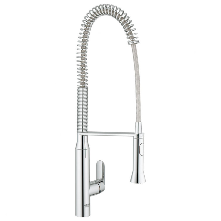K7® Semi-Professional Pull Down Touch Single Handle Kitchen Faucet with Accessories