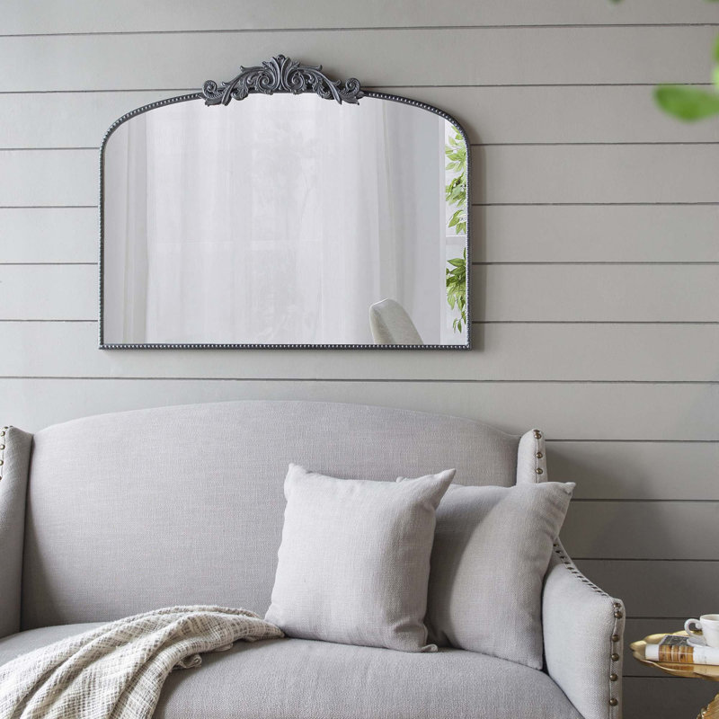 Miroir 40 po x 31 po, Noir