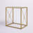 Reagan Glass Top End Table
