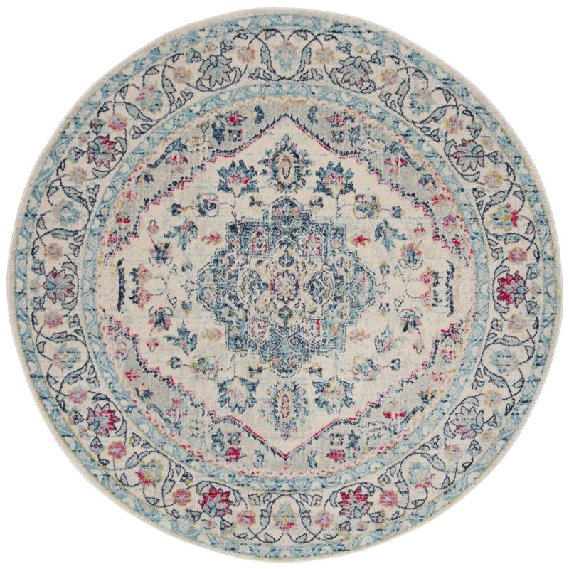 Forsan Oriental Area Rug, Round 201 cm