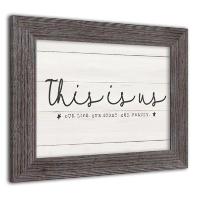 This Is Us, reproduction encadrée