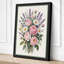 Pale Rose Arrangement Botanical - Wrapped Canvas-4310735-4310725