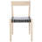 Cosme 18'' H Solid Wood Armchair-456284478