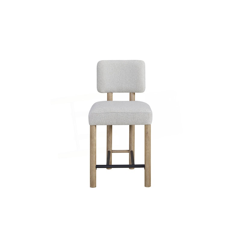 Tabouret de comptoir rembourré (ensemble de 2)