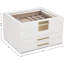 Songmics Wood Jewellery Box + Drawers