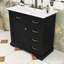 Meuble-lavabo simple autoportant moderne avec lavabo en céramique, porte à fermeture douce et tablette réglable-1575627805-1575627793