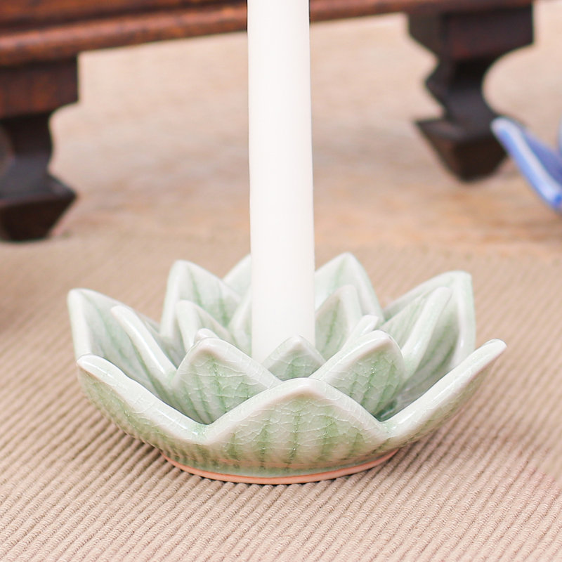 1.6'' H Ceramic Floor Dish