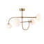 Annalysa Glass Semi Flush Mount