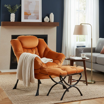 Fauteuil paresseux et rembourré Abramson