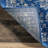 Julieanna Power Loom Performance Oriental Dark Blue Rug-35147570
