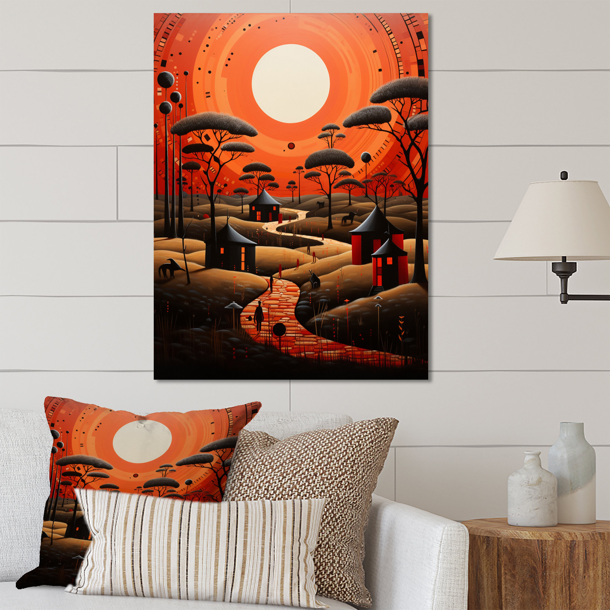 Winston Porter African Tribal Rhythms XIII On Metal Print | Wayfair