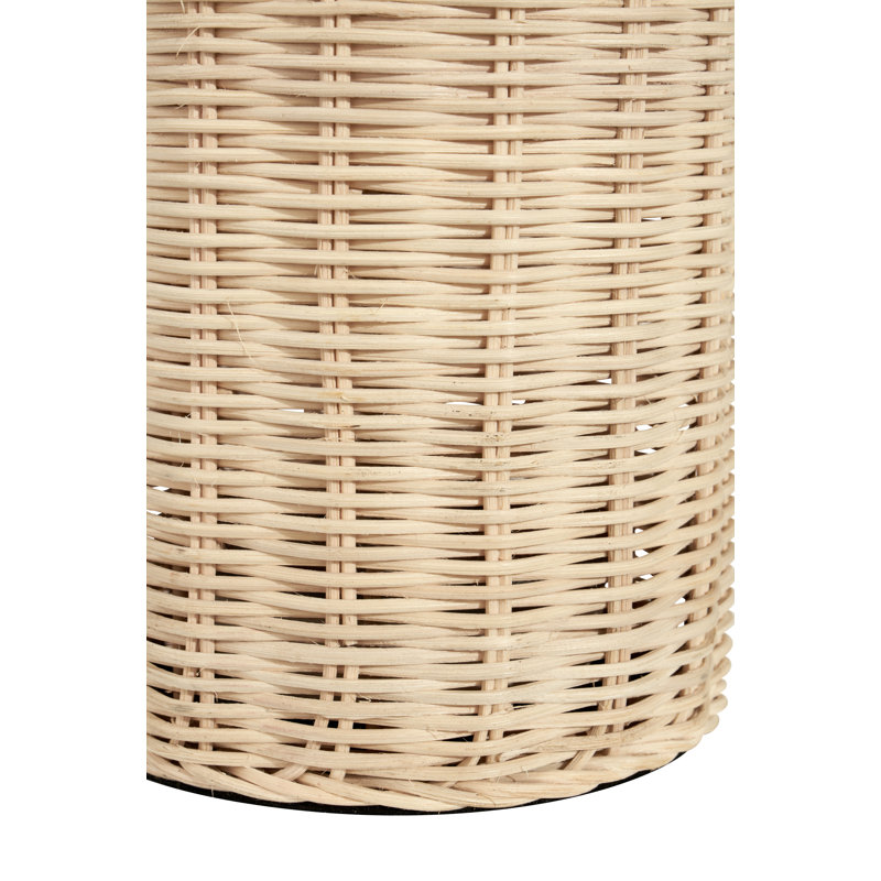 Anika Rattan Table Lamp, Natural
