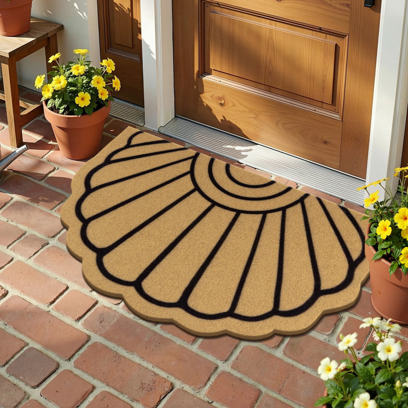 Tapis de porte d'entrée intérieur et extérieur lavable antidérapant, l 23,62 po x L 35,43 po